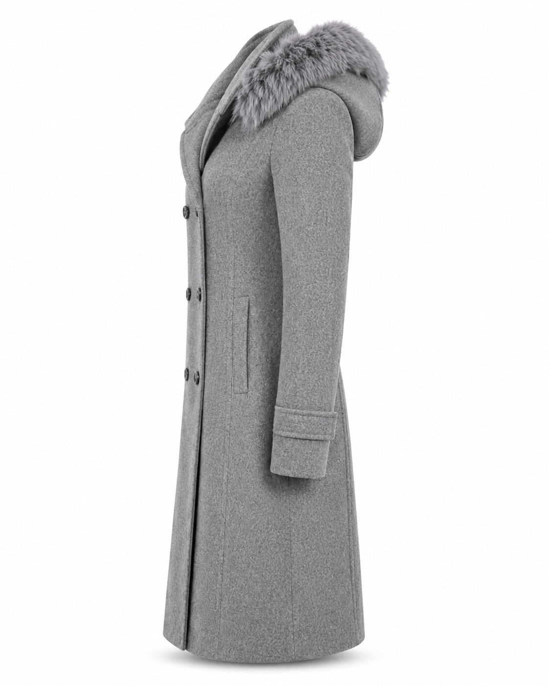 Ira™ — Dámský elegantní trenčkot ze směsového materiálu