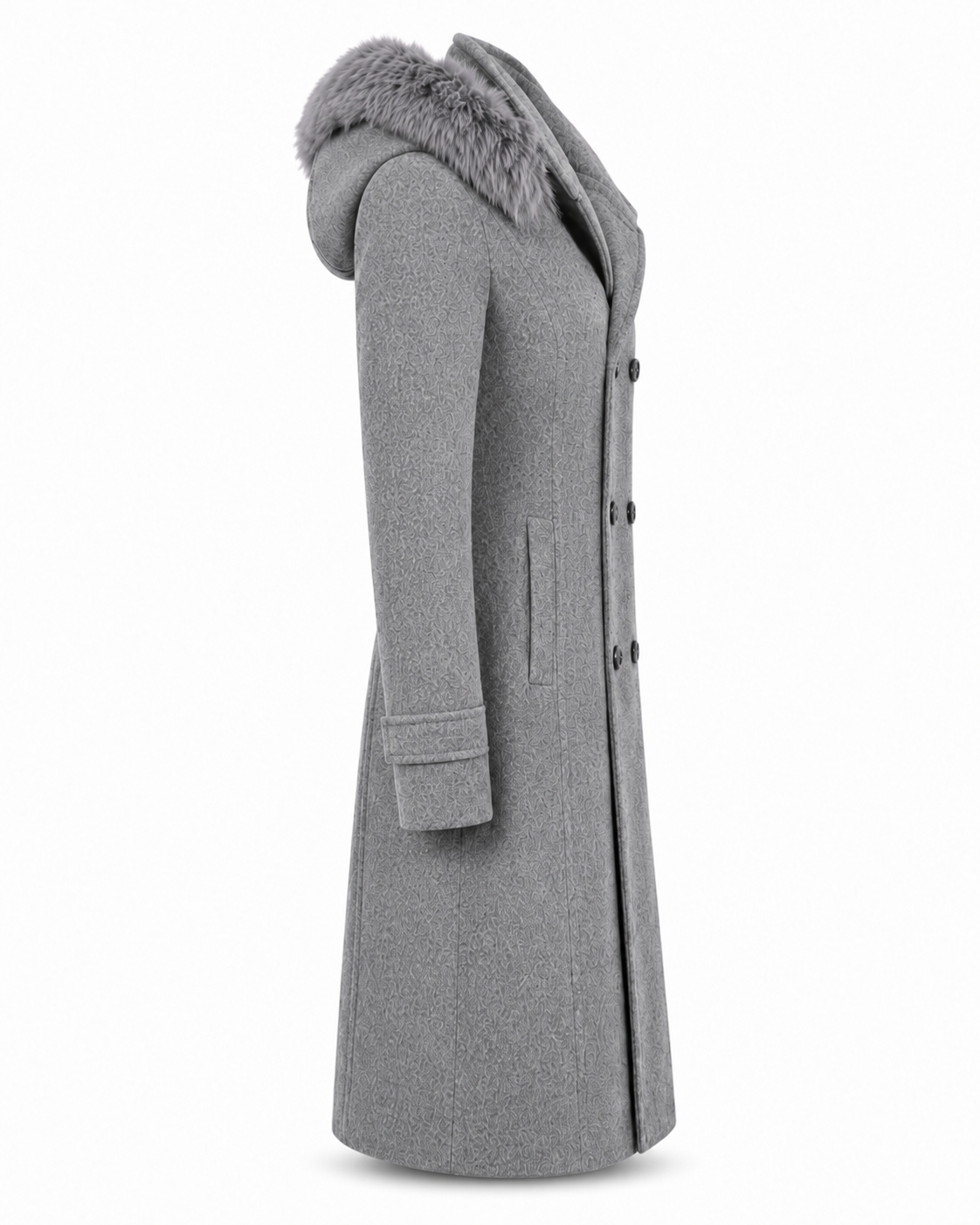 Ira™ — Dámský elegantní trenčkot ze směsového materiálu