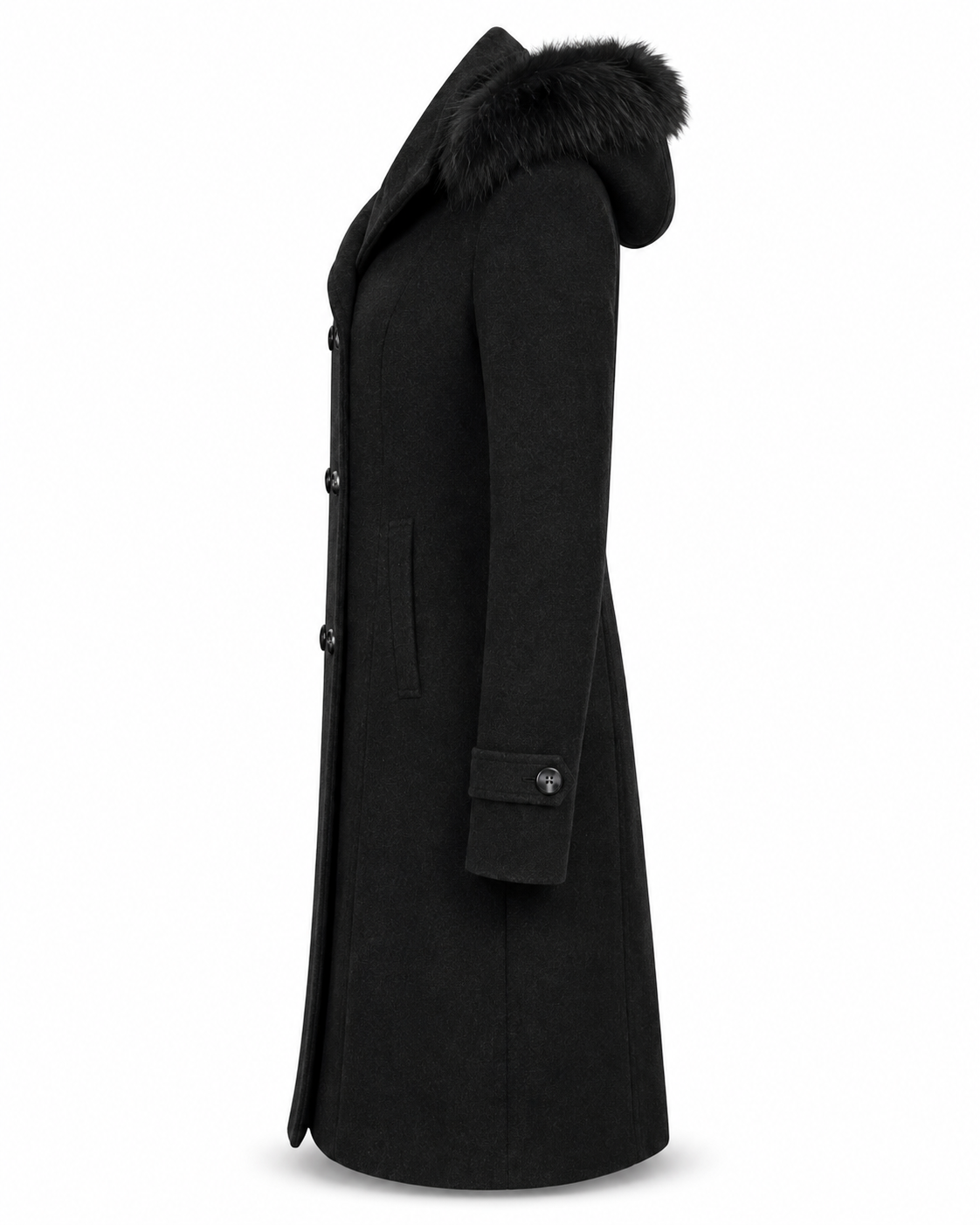 Ira™ — Dámský elegantní trenčkot ze směsového materiálu