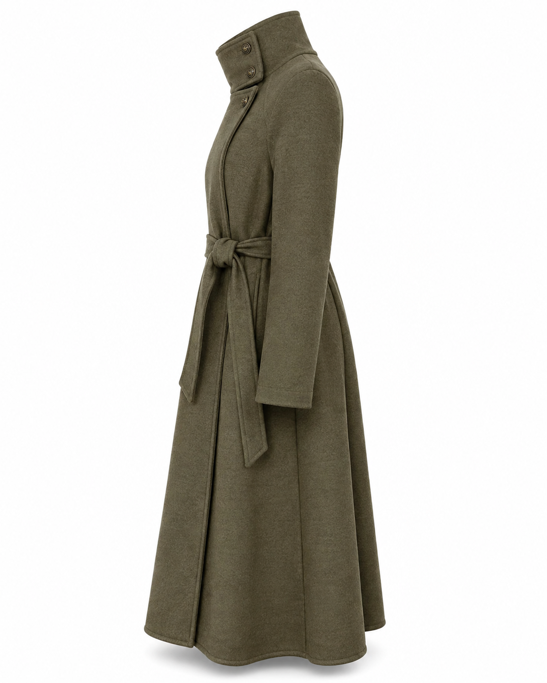Solveig™ — Dámský elegantní dlouhý fleecový kabát