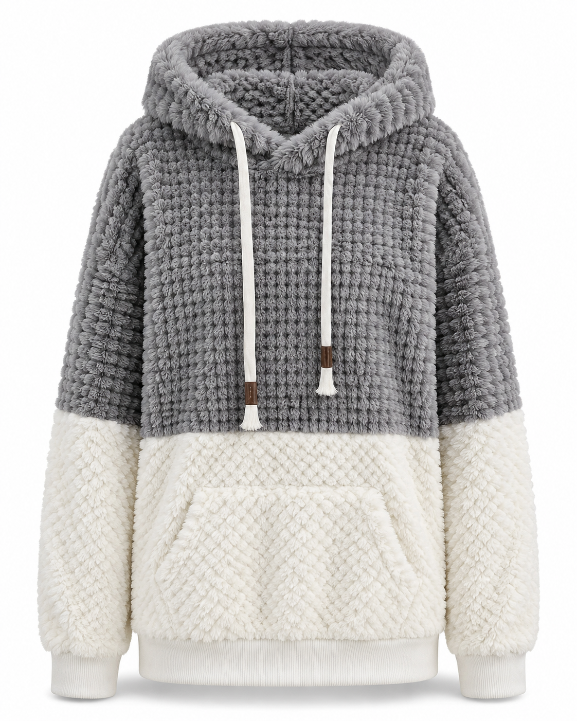 Swantje™ — Dámská plyšová mikina s kapucí