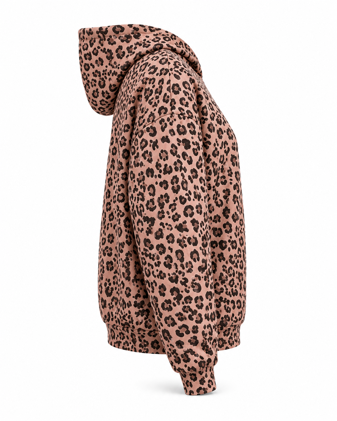 Lissy™ — Dámská mikina s kapucí s leopardím vzorem