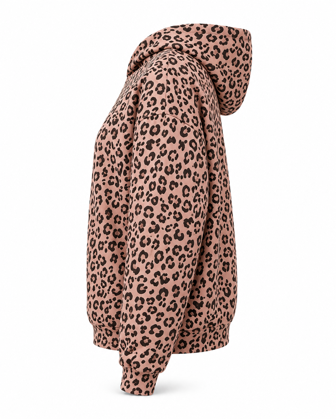Lissy™ — Dámská mikina s kapucí s leopardím vzorem