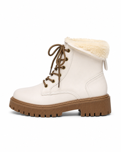 Bílá a khaki