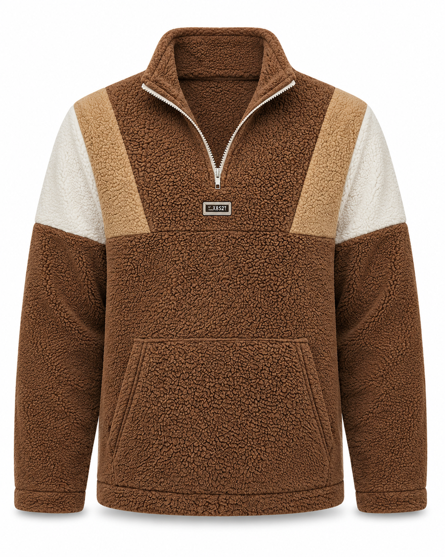 Juan™ — Pánská teddy fleecová mikina