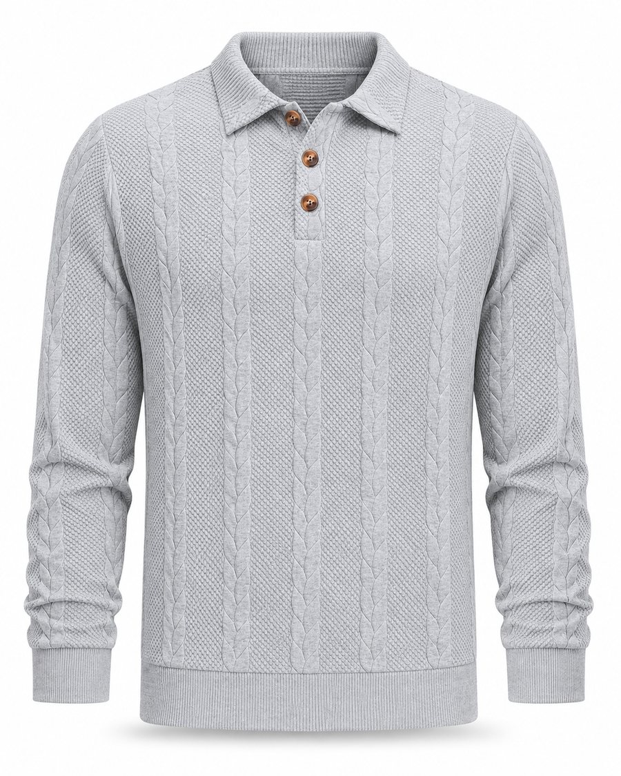 Marcel™ — Pánský svetr henley