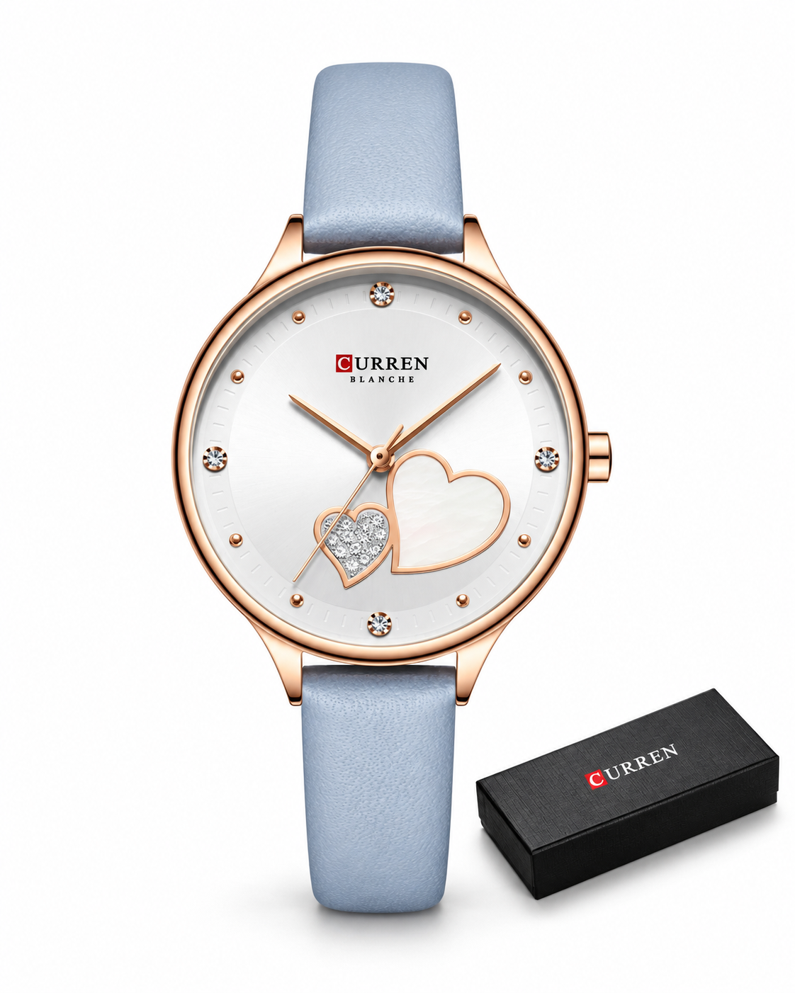 Sabine™ — Minimalistické kožené hodinky