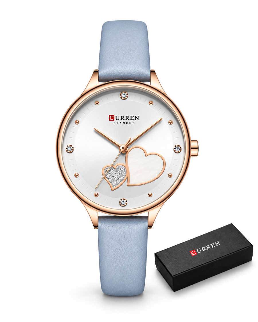 Sabine™ — Minimalistické kožené hodinky