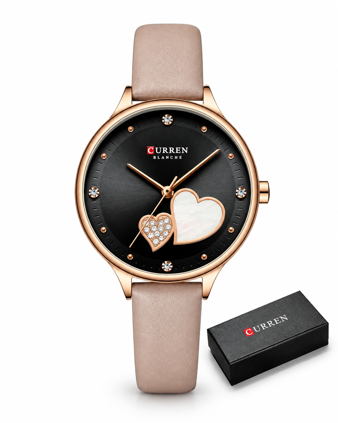 Sabine™ — Minimalistické kožené hodinky