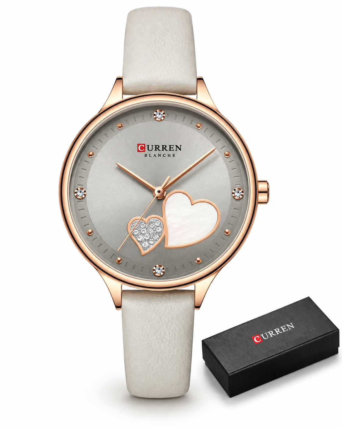 Sabine™ — Minimalistické kožené hodinky