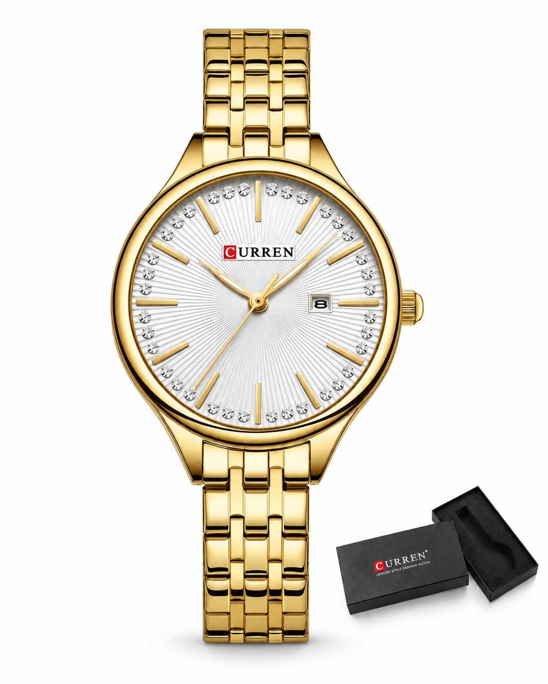 Betty™ — Stylové 34mm hodinky z oceli