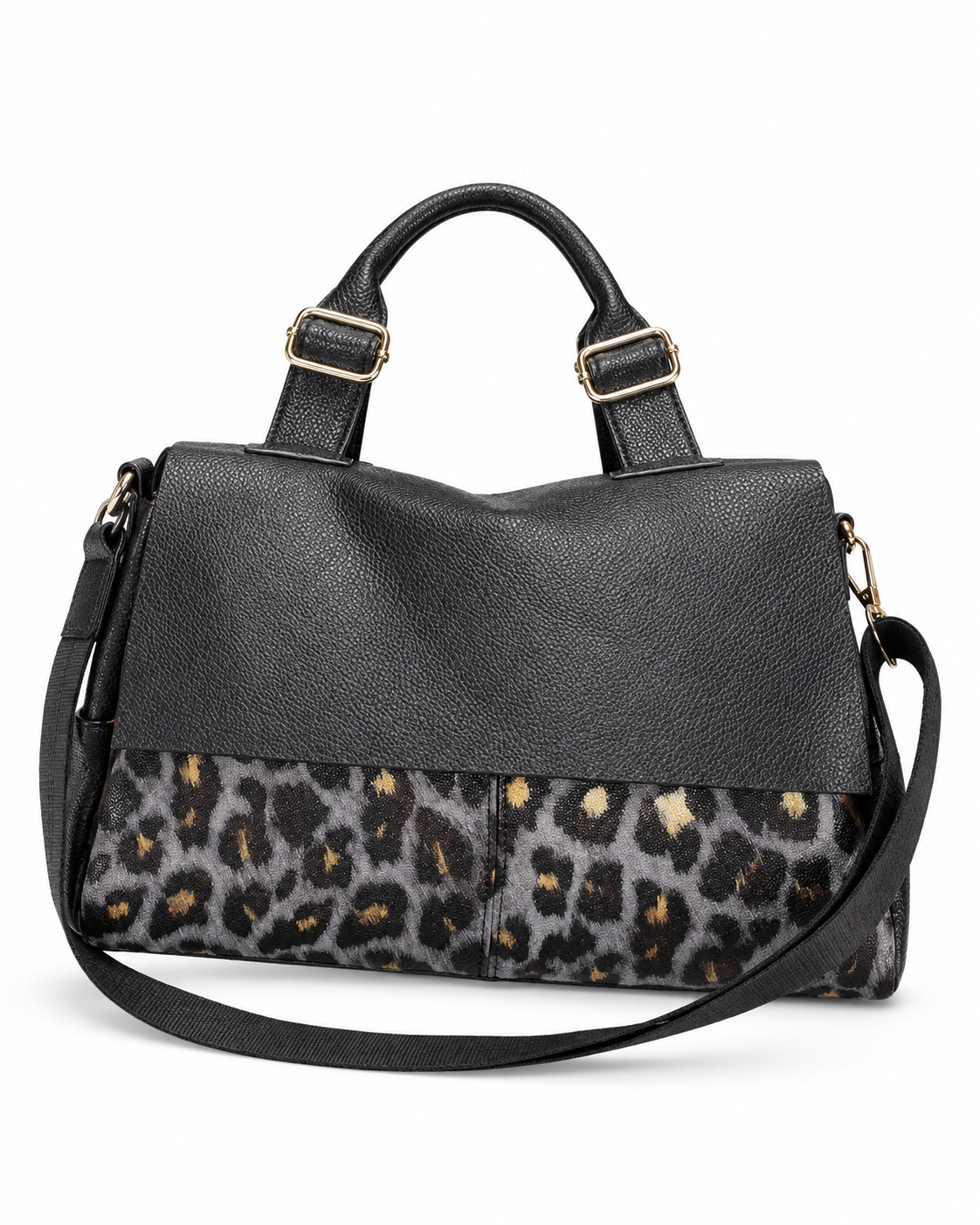 Judith™ — Vintage kabelka s leopardím potiskem