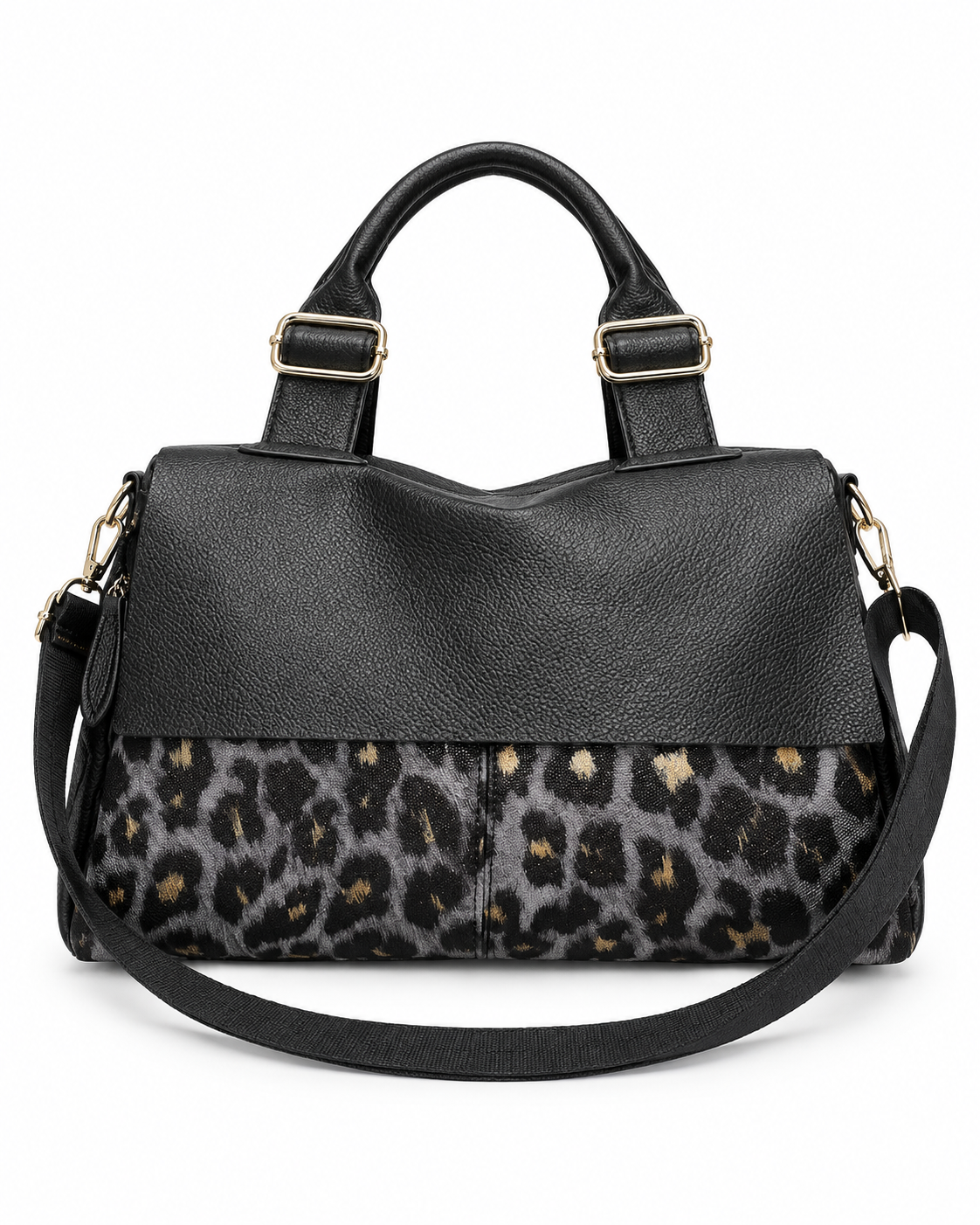 Judith™ — Vintage kabelka s leopardím potiskem