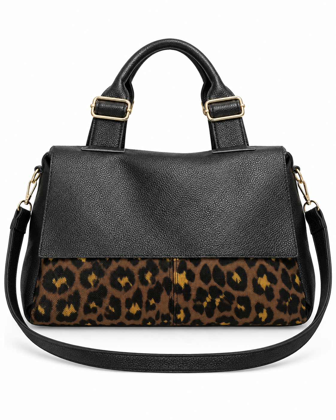 Judith™ — Vintage kabelka s leopardím potiskem