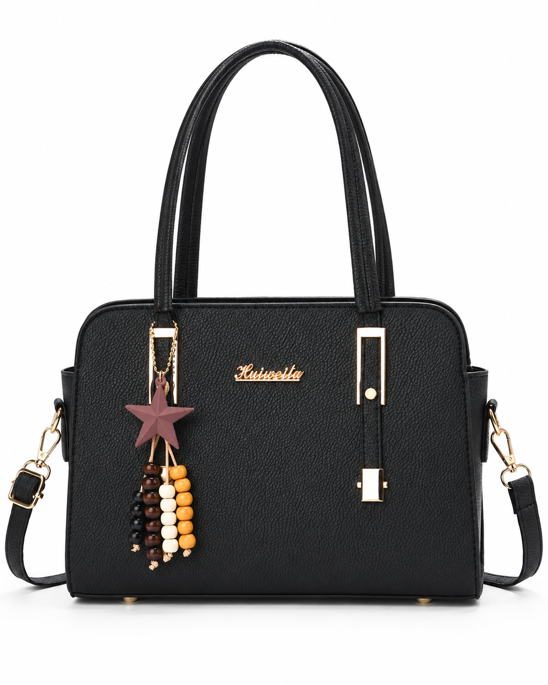 Herlinde™ — Jednobarevná crossbody kabelka