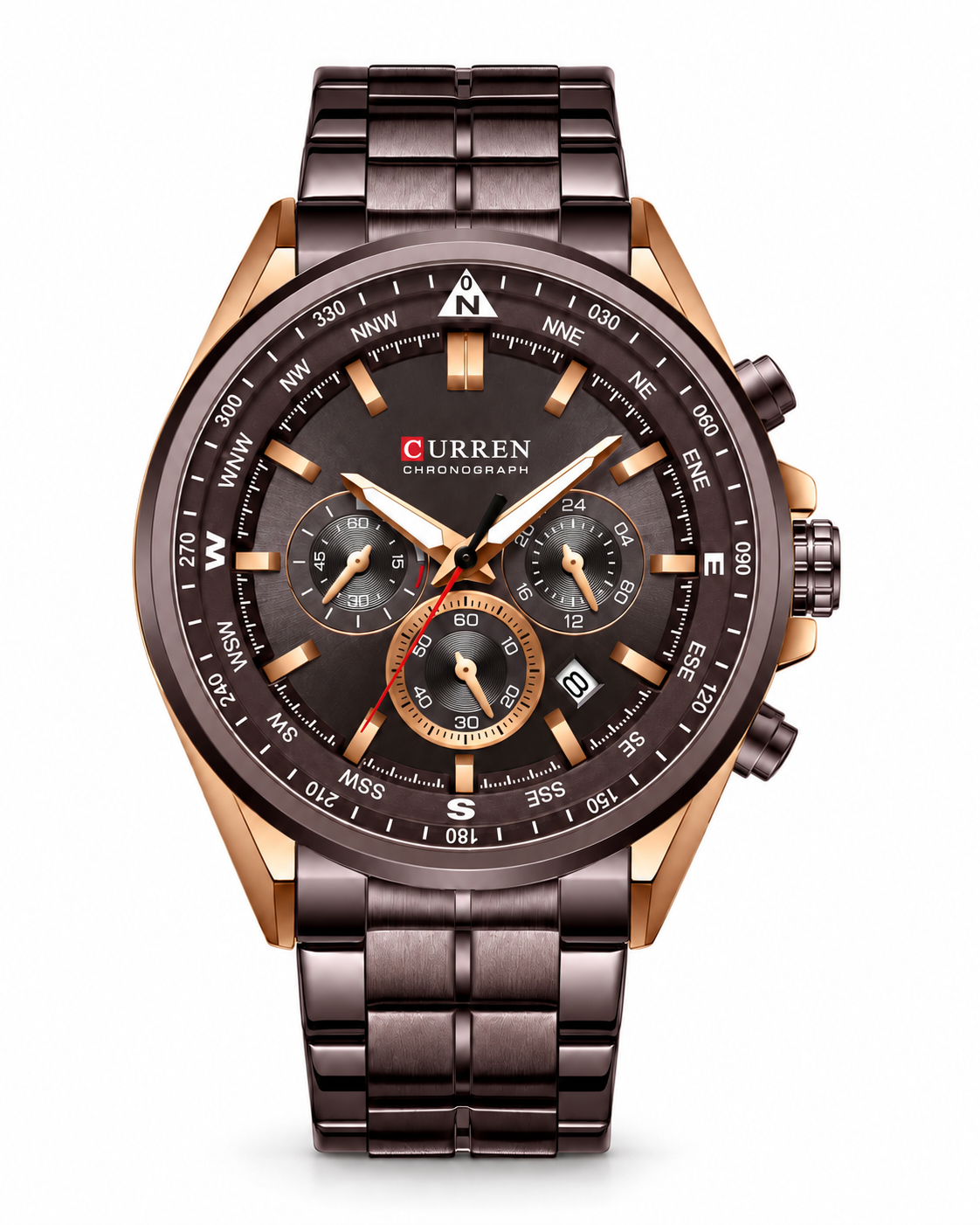 Jurij™ — Pánské chronografové hodinky z nerezové oceli