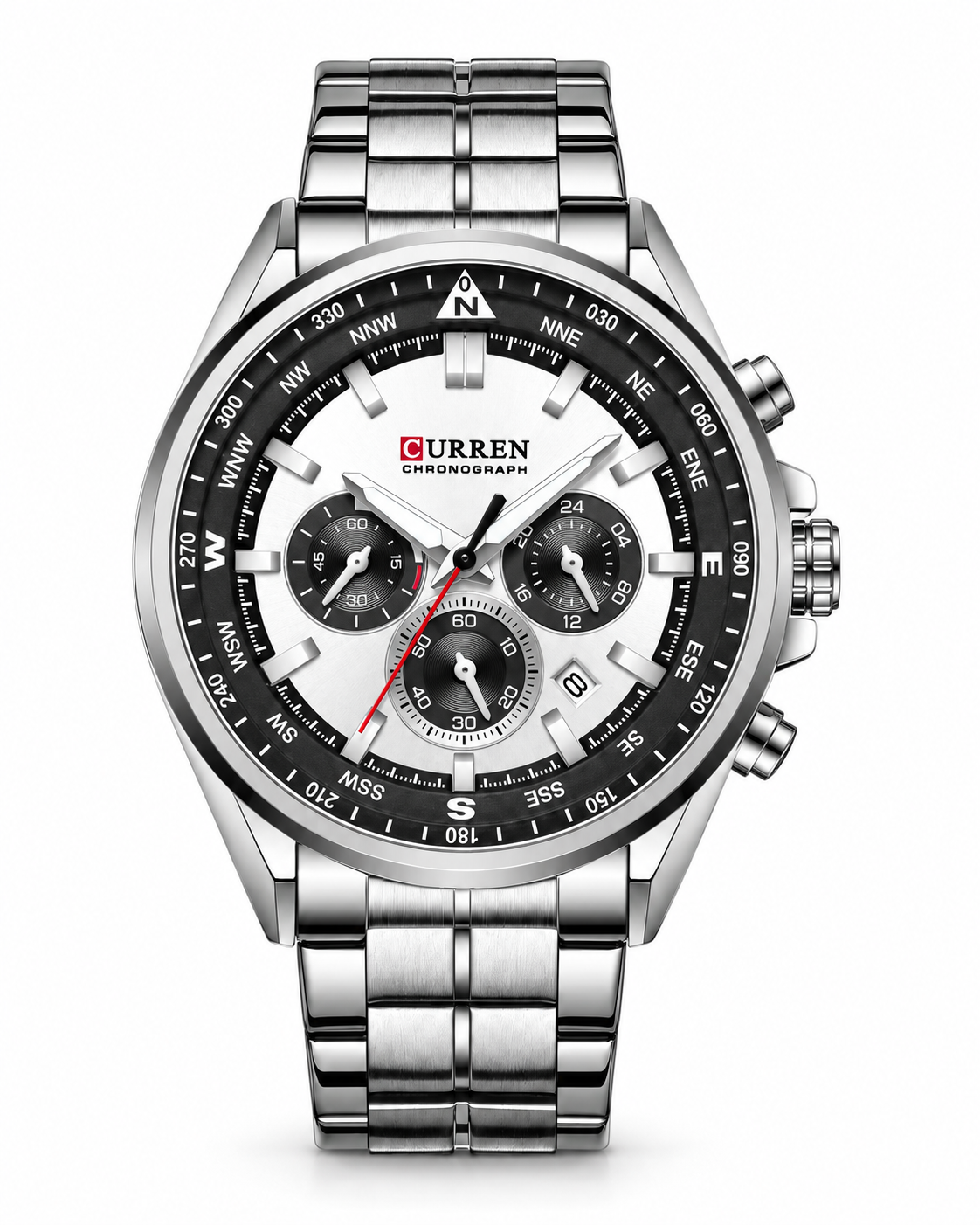 Jurij™ — Pánské chronografové hodinky z nerezové oceli