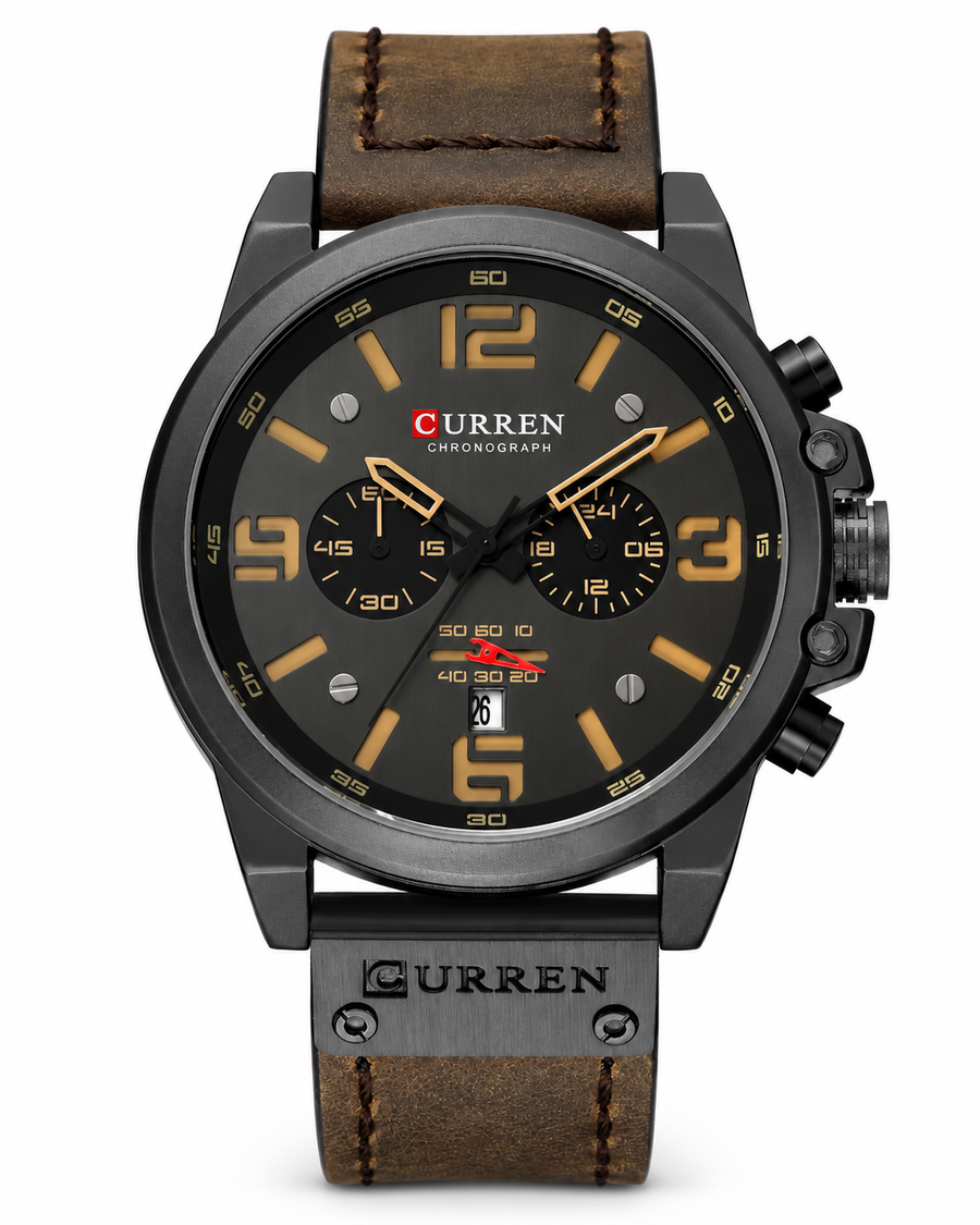 Erol™ — Pánské klasické chronografové hodinky