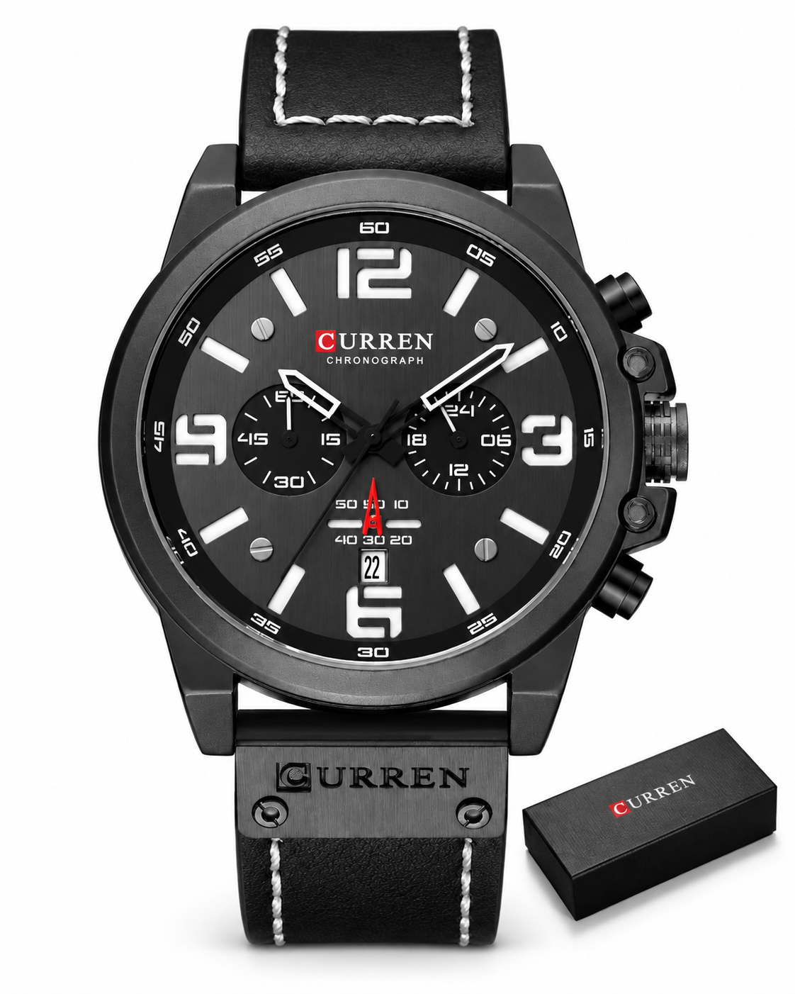 Erol™ — Pánské klasické chronografové hodinky