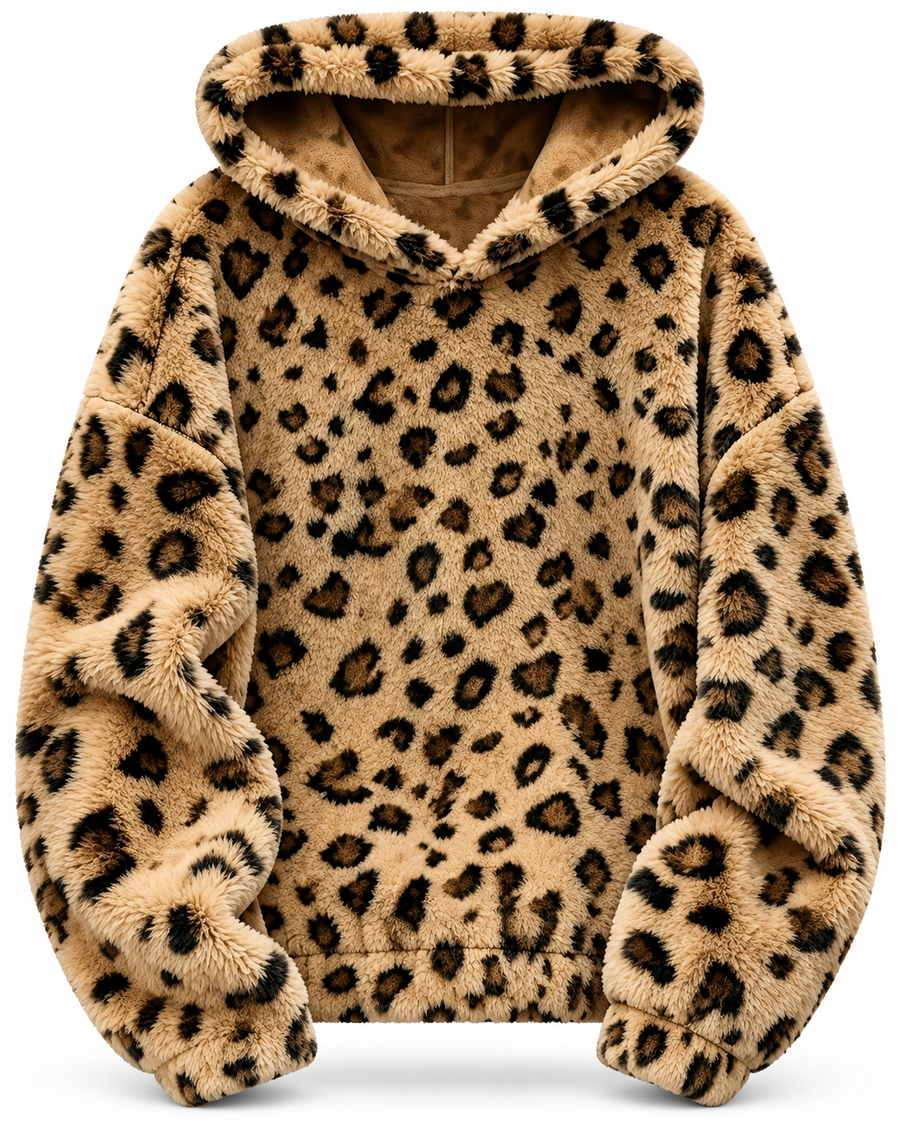 Nuray™ — Mikina s leopardím potiskem