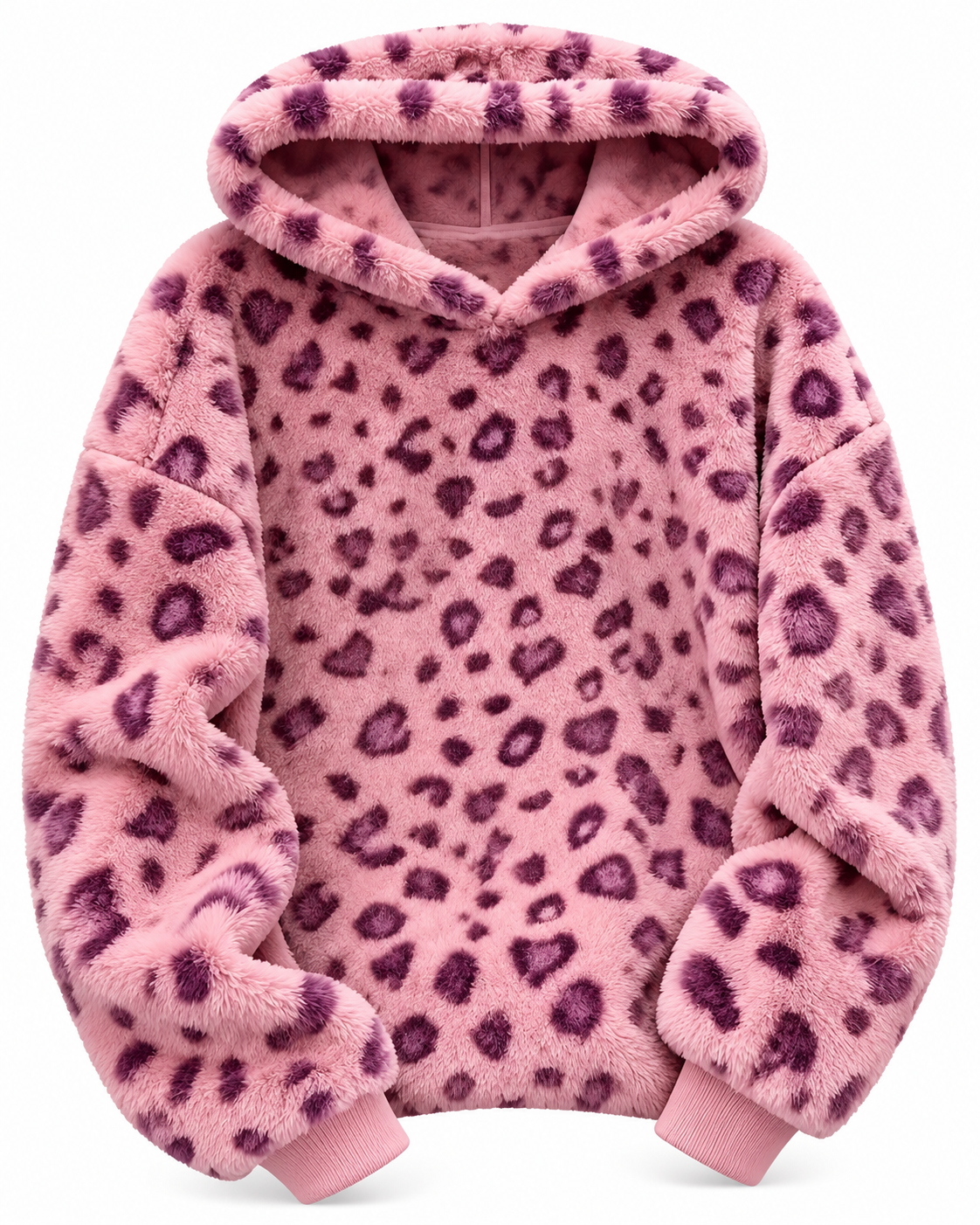Evi™ — Leopardí mikina s kapucí